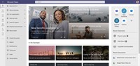 Intranet start page in Microsoft Teams